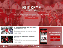 Tablet Screenshot of buckeyesportsradio.com
